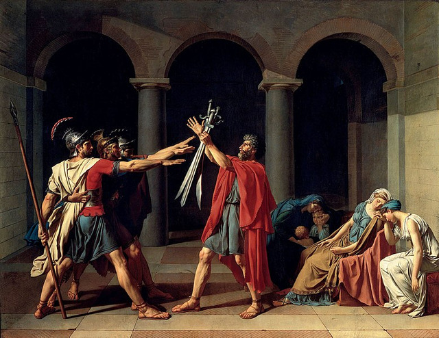 oath of the horatii painting