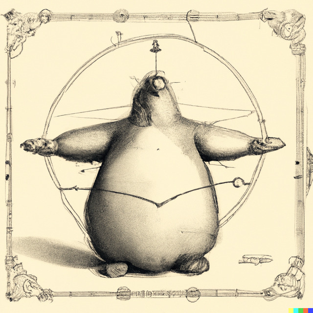 vitruvian manatee