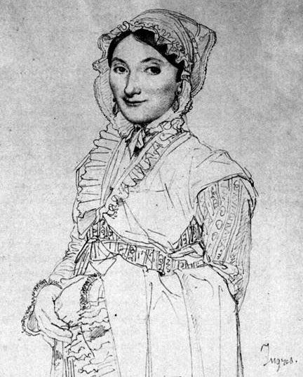 Portrait of Madame Charles Hayard by Ingres