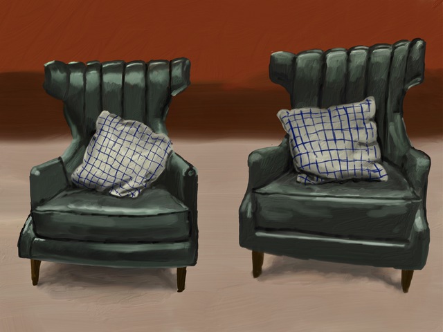 Chairs painting