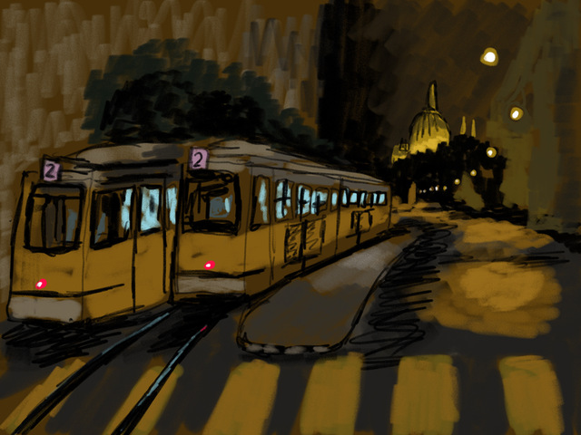 Streetcar drawing