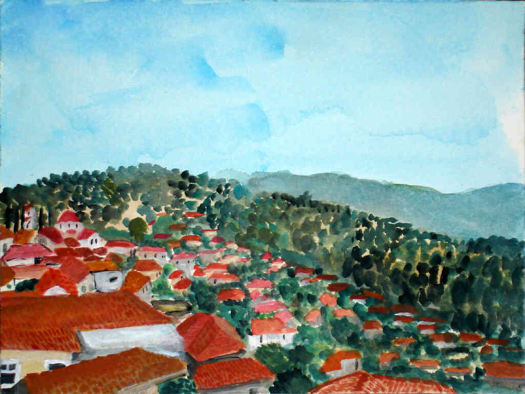 panorama painting