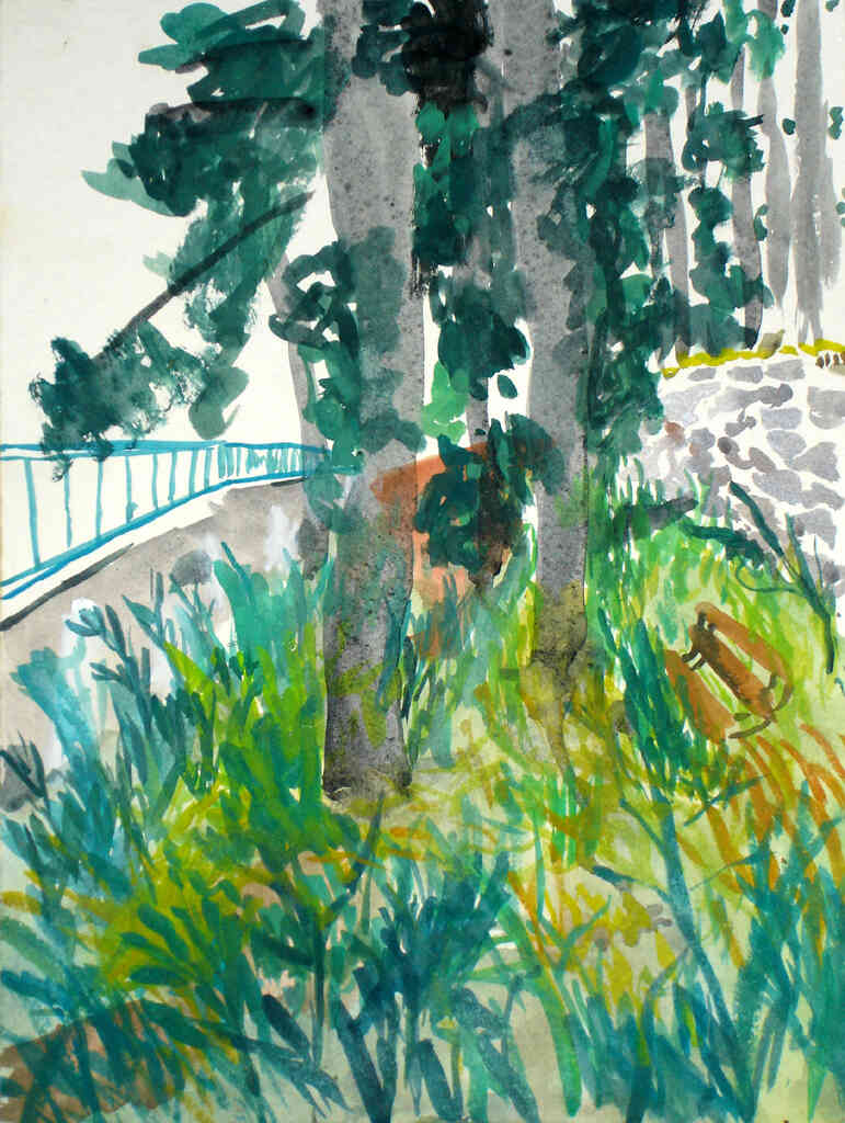 park painting