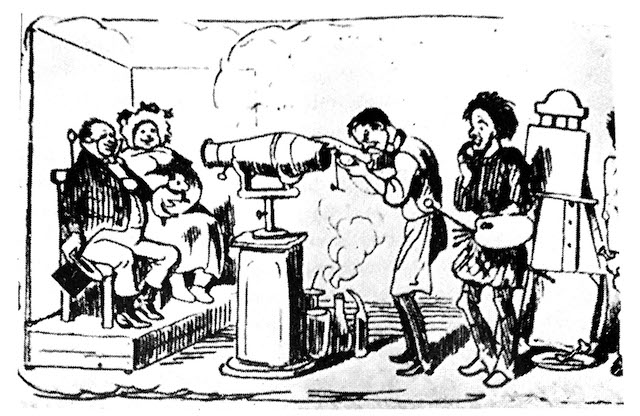 Cartoon by Theodor Hosemann