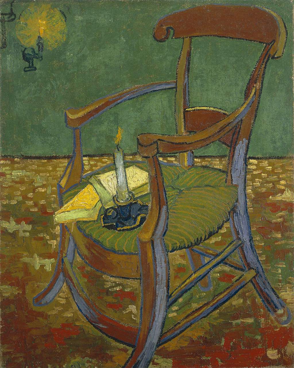 Chair painted by Van Gogh