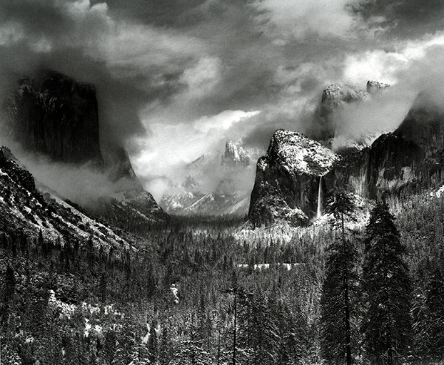 Clearing Winter Storm by Ansel Adams