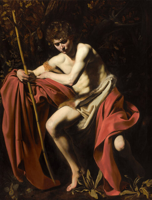 John The Baptist by Caravaggio