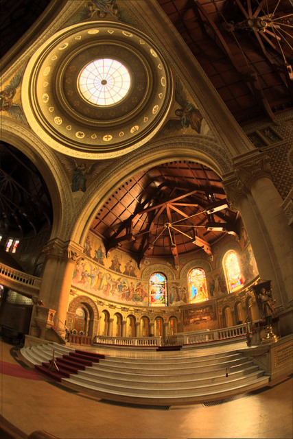 HDR rendering of the church